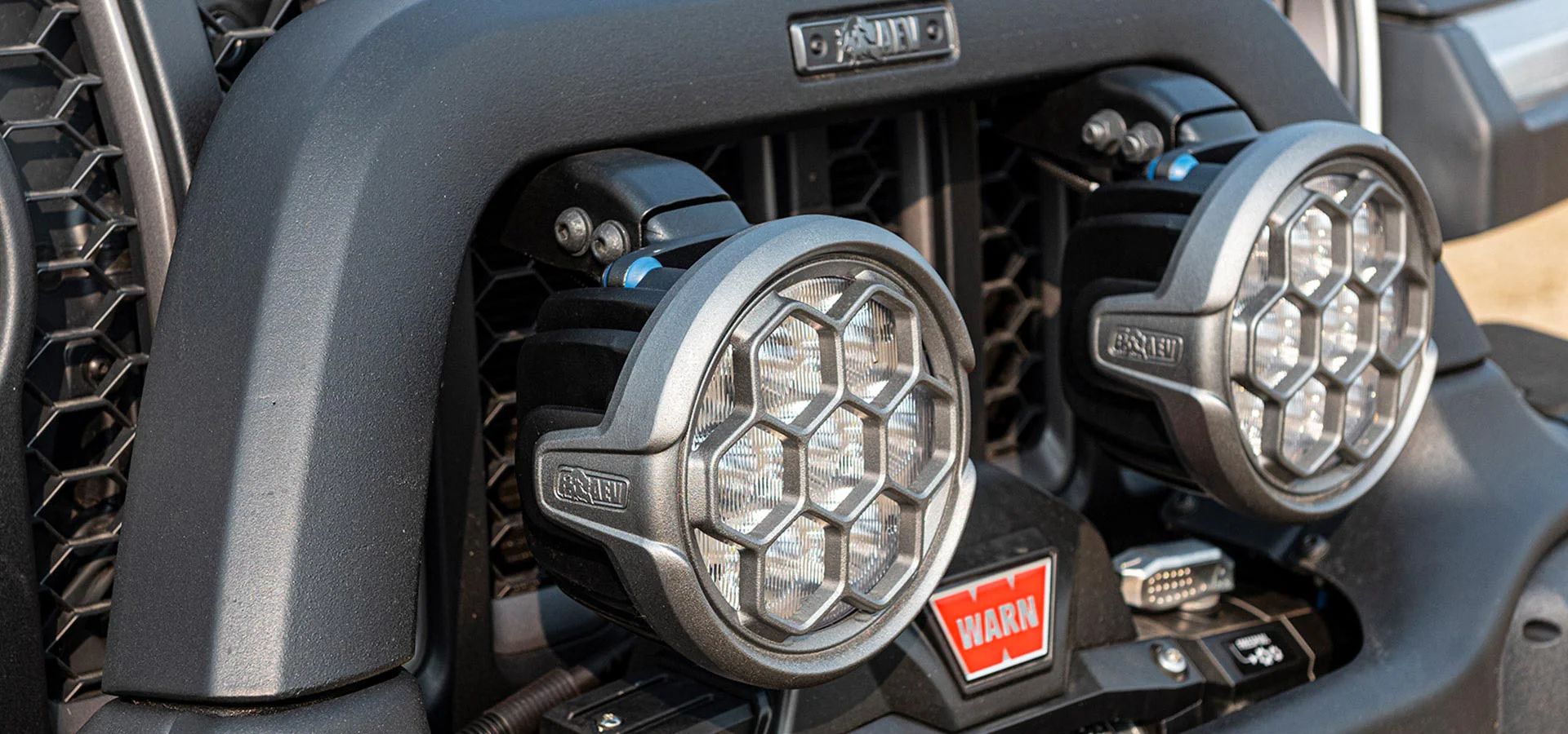 AEV RX/EX Front Bumper Light Mount 7" AEV Lights JL Wrangler/Gladiator