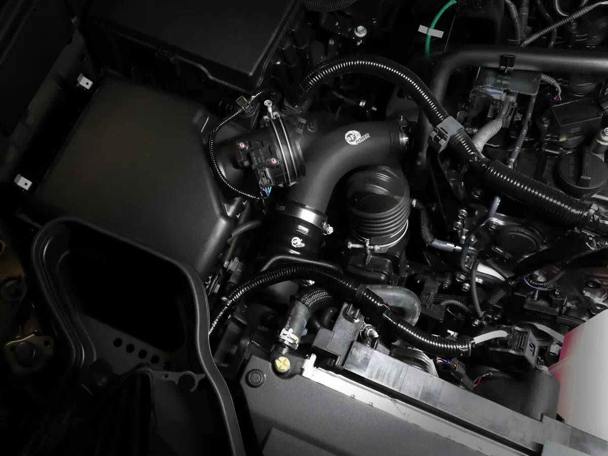 aFe POWER BladeRunner 2-1/2 IN & 3 IN Aluminum Hot and Cold Charge Pipe Kit Black - 2024 Toyota Tacoma/Land Cruiser J250 - Image 2