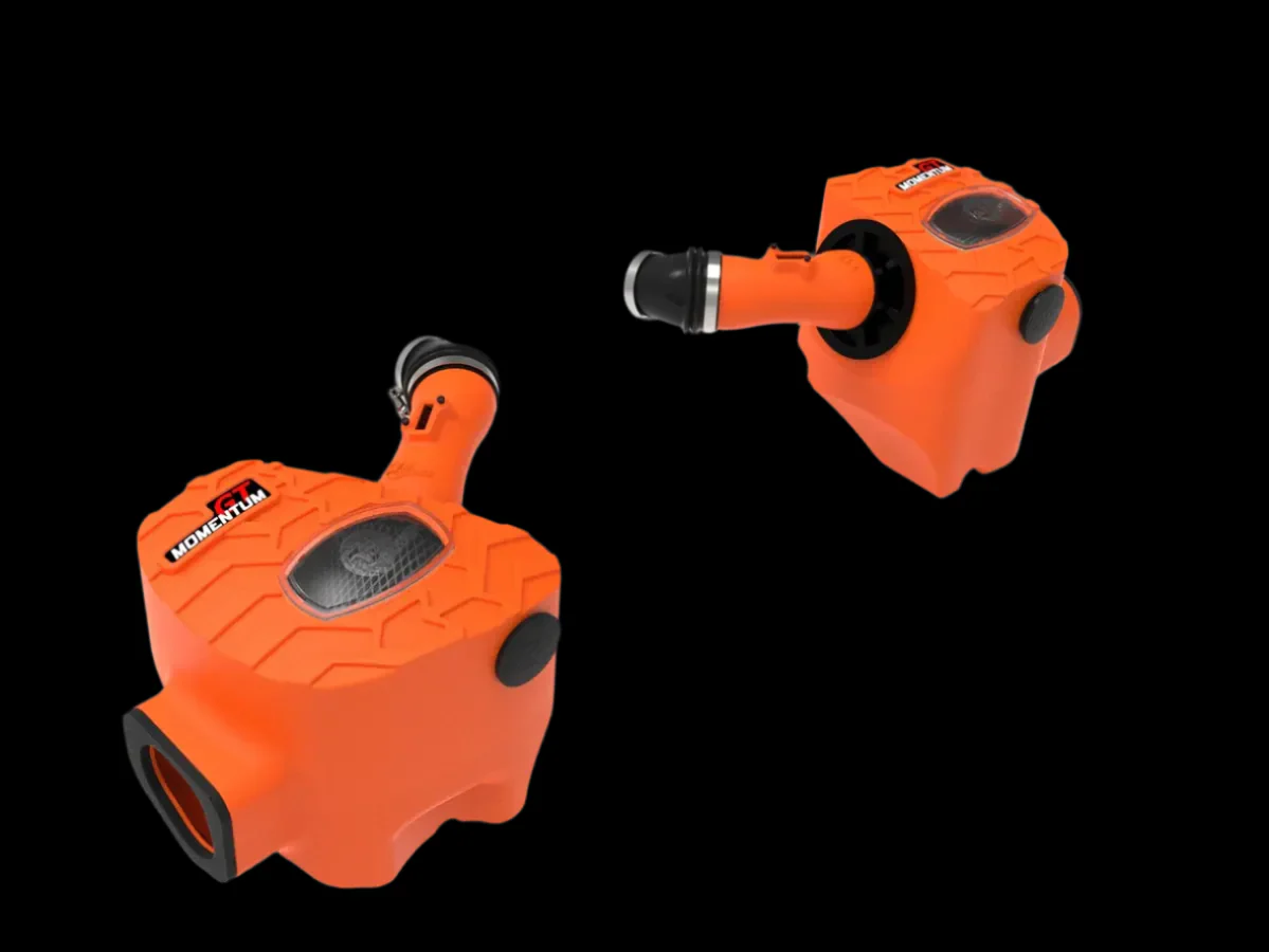 aFe Power Momentum GT Orange Edition Cold Air Intake System w/ Black Pro 5R Filters - 2022-2026 Toyota Tundra/Sequoia