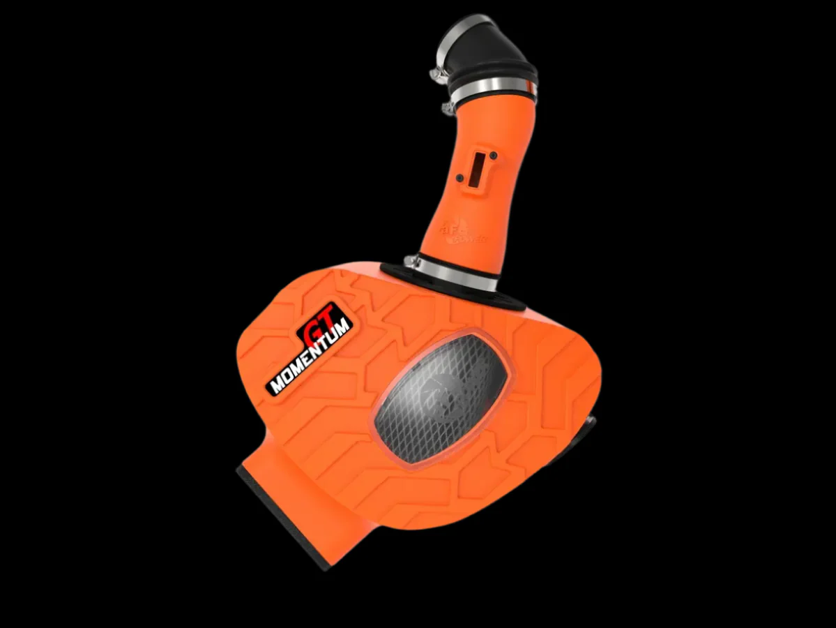 aFe Power Momentum GT Orange Edition Cold Air Intake System w/ Black Pro 5R Filters - 2022-2026 Toyota Tundra/Sequoia - Image 2