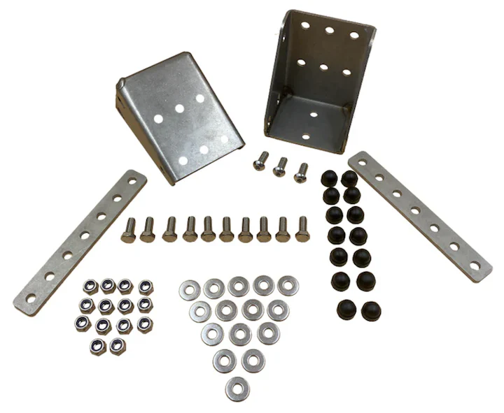 Alu-Cab Brackets For Shower Cube To Load Bars