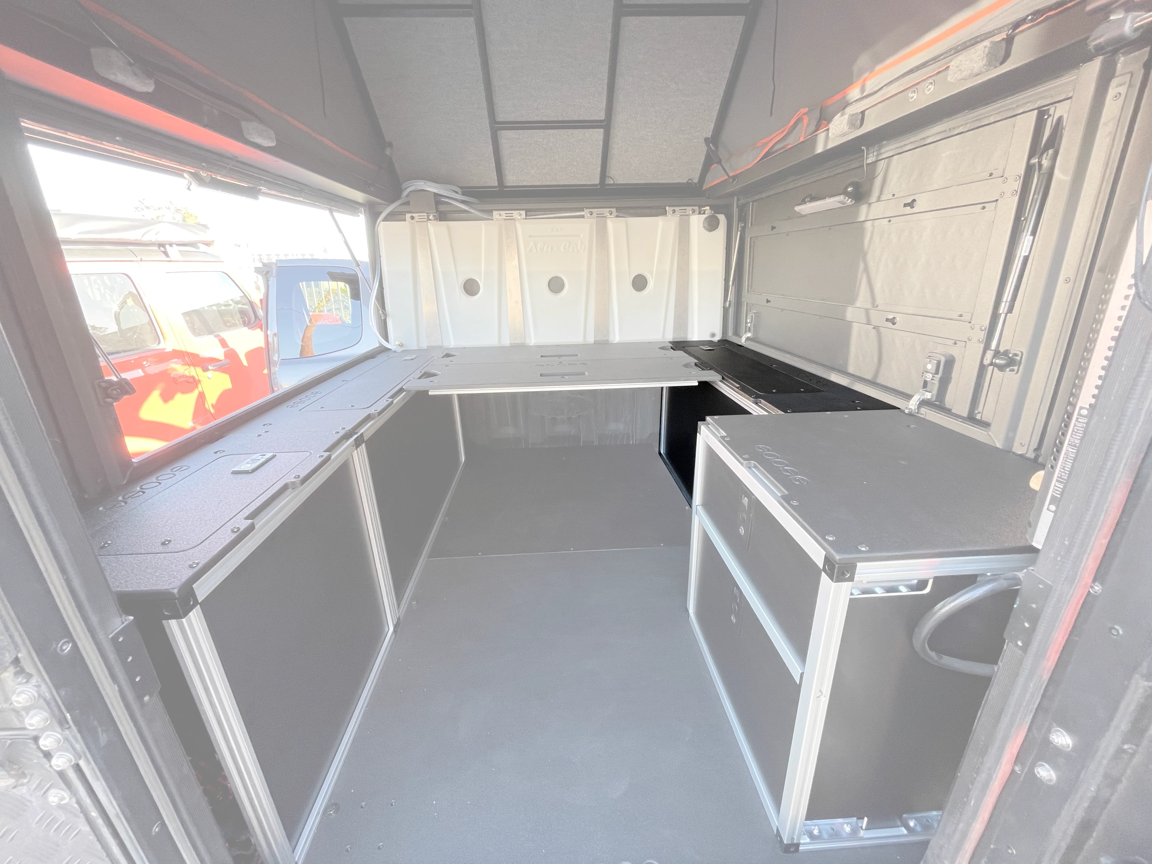 Alu-Cab Canopy Camper V2 - Ford Ranger 2019-2023 - Front Utility Module - 6' Bed - Image 4