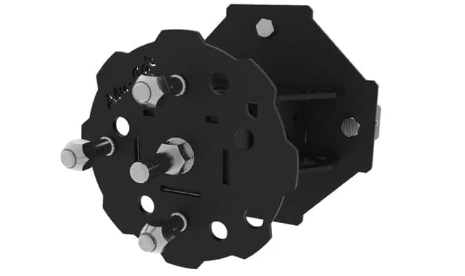 Alu-Cab Canopy Camper Spare Wheel Mount