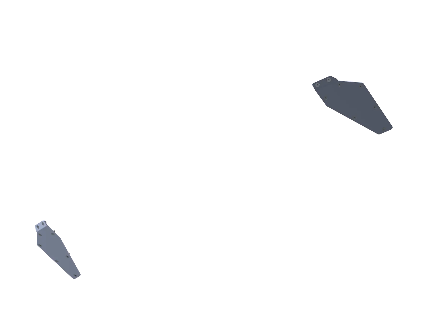 Artec Industries High Clearance Comp Rear Bumper Corner Pod Skid