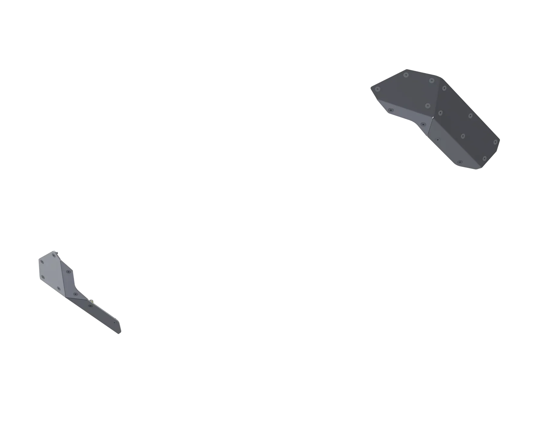 Artec Industries High Clearance Rear Bumper Corner Pods Skids