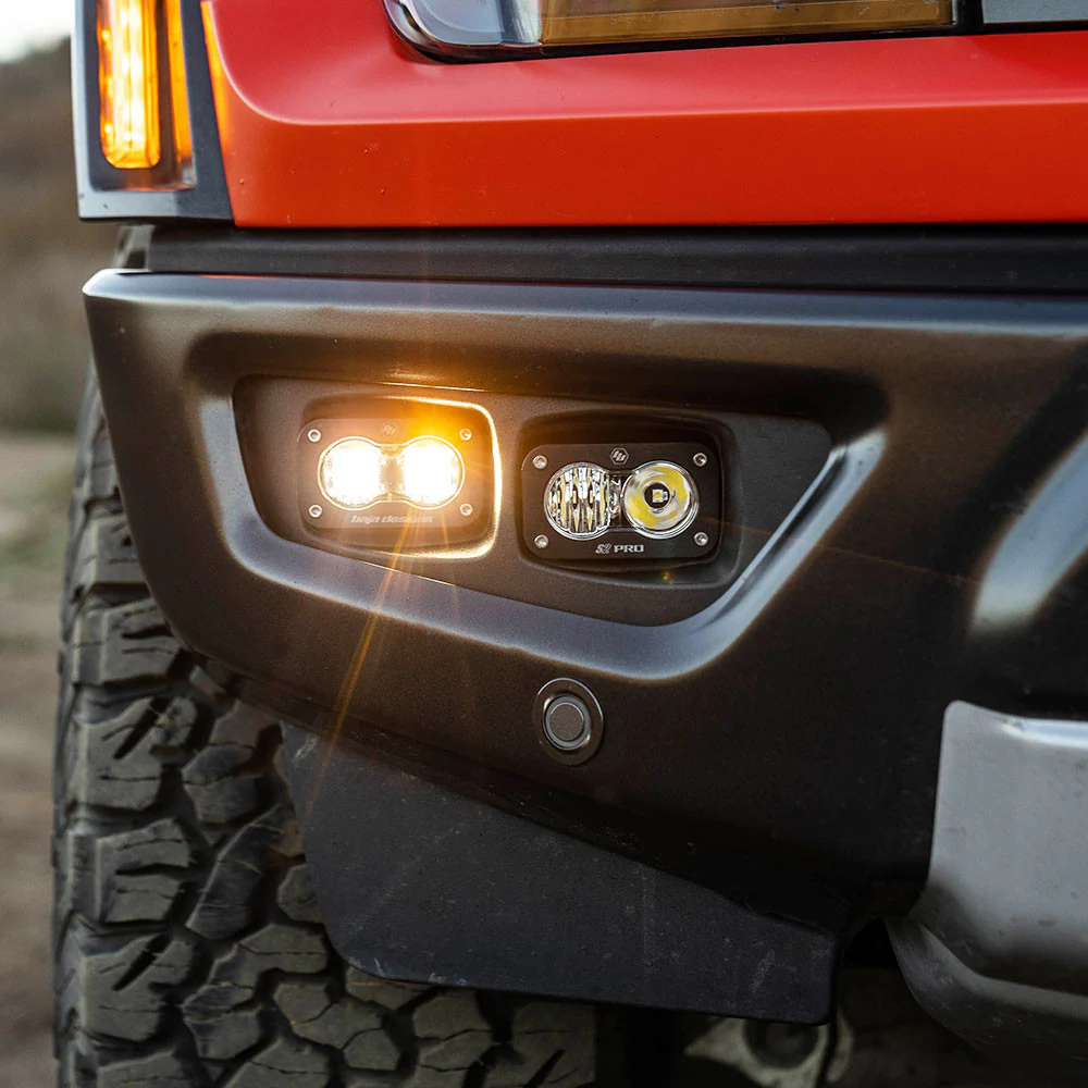 Baja Designs S2 SAE/S2 Pro Fog Pocket Kit - 2021-2025 Ford Raptor/2024-2025 Raptor 37/R/2023-2025 Bronco Raptor