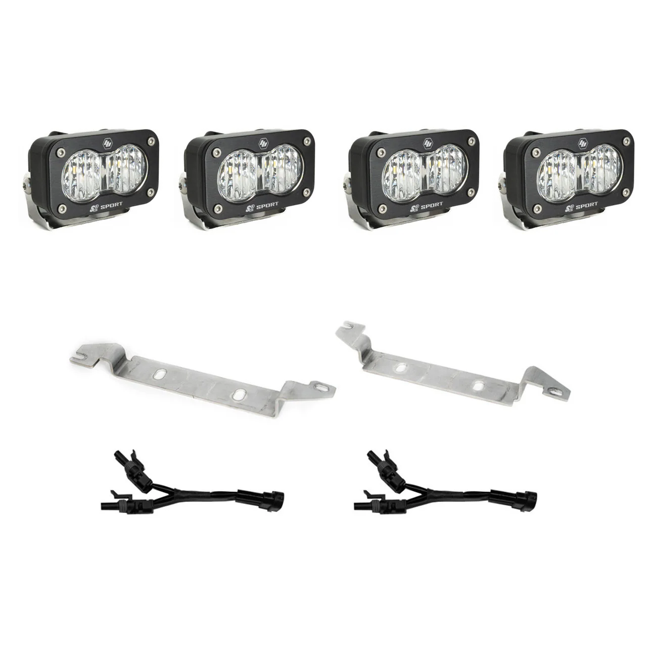 Baja Designs S2 Sport OEM Fog Light Replacement Kit 2025-2026 Toyota 4Runner Non-TRD Pro