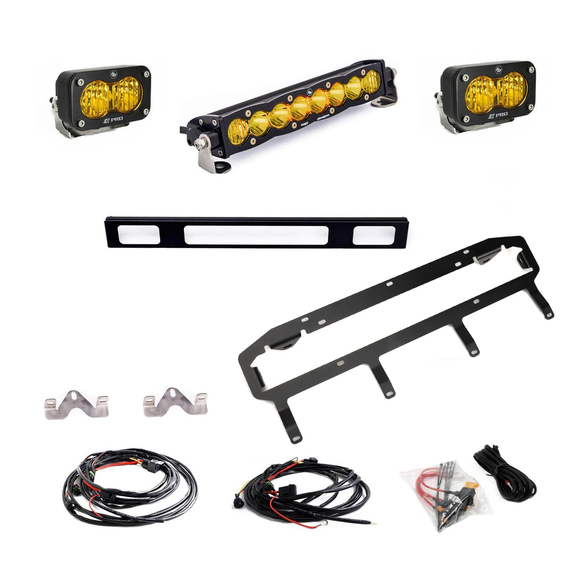 Baja Designs S8 10-Inch/S2 Pro Grille Light Replacement Kit 2025-2026 Toyota 4Runner