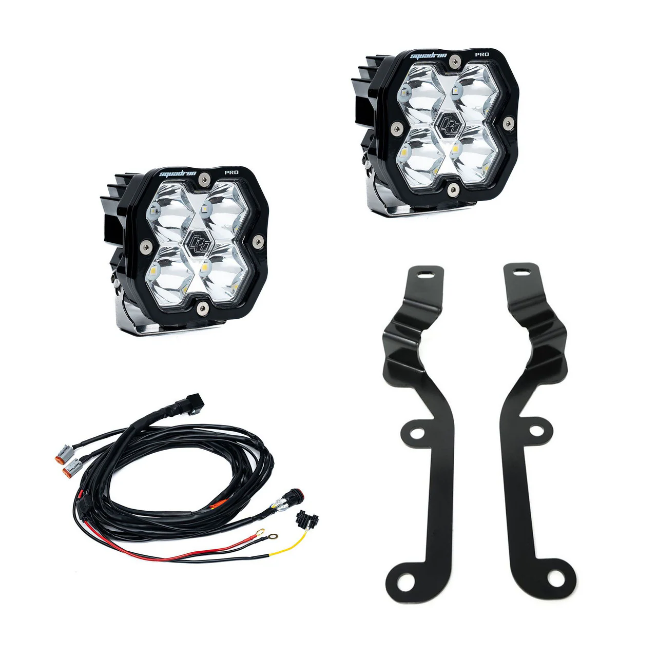 Baja Designs Squadron 2.0 Pro A-Pillar Light Kit - Chevrolet 2019-24 Silverado 1500