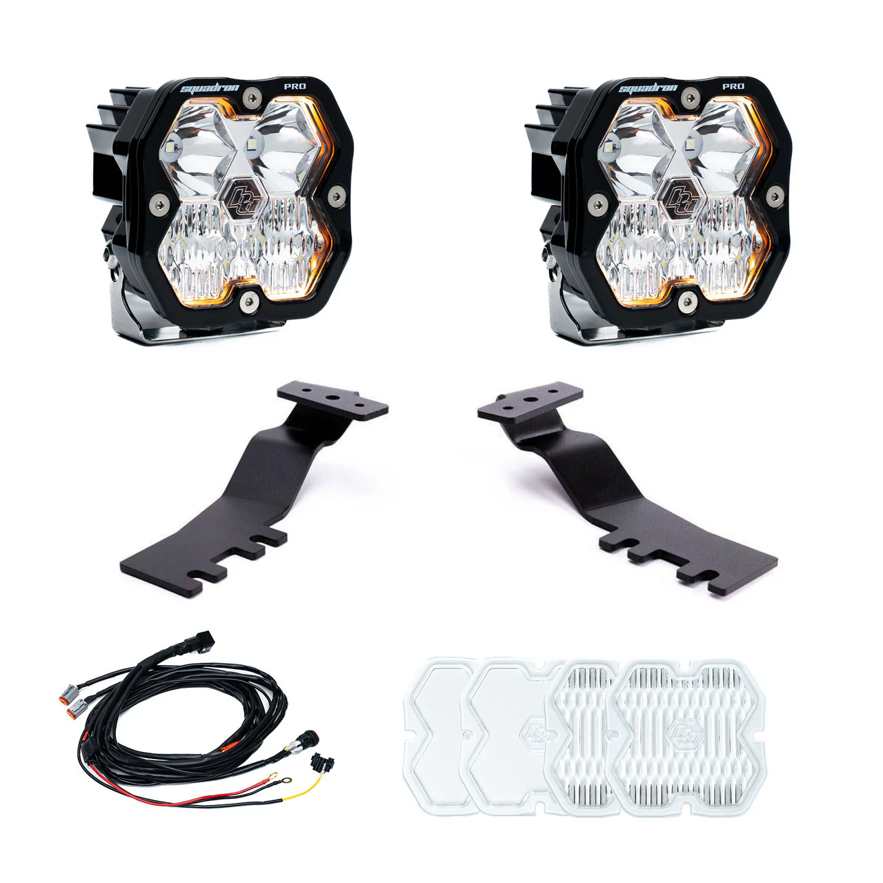 Baja Designs Squadron 2.0 Pro A-Pillar Light Kit - Toyota 2024-26 Tacoma