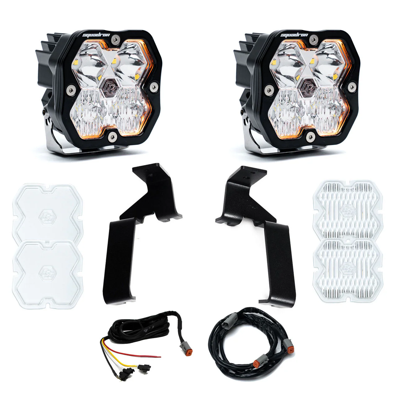 Baja Designs Squadron 2.0 Sport A-Pillar Light Kit - Ford 2021-26 F-150 Raptor 2024-26 F-150 Raptor 37/R
