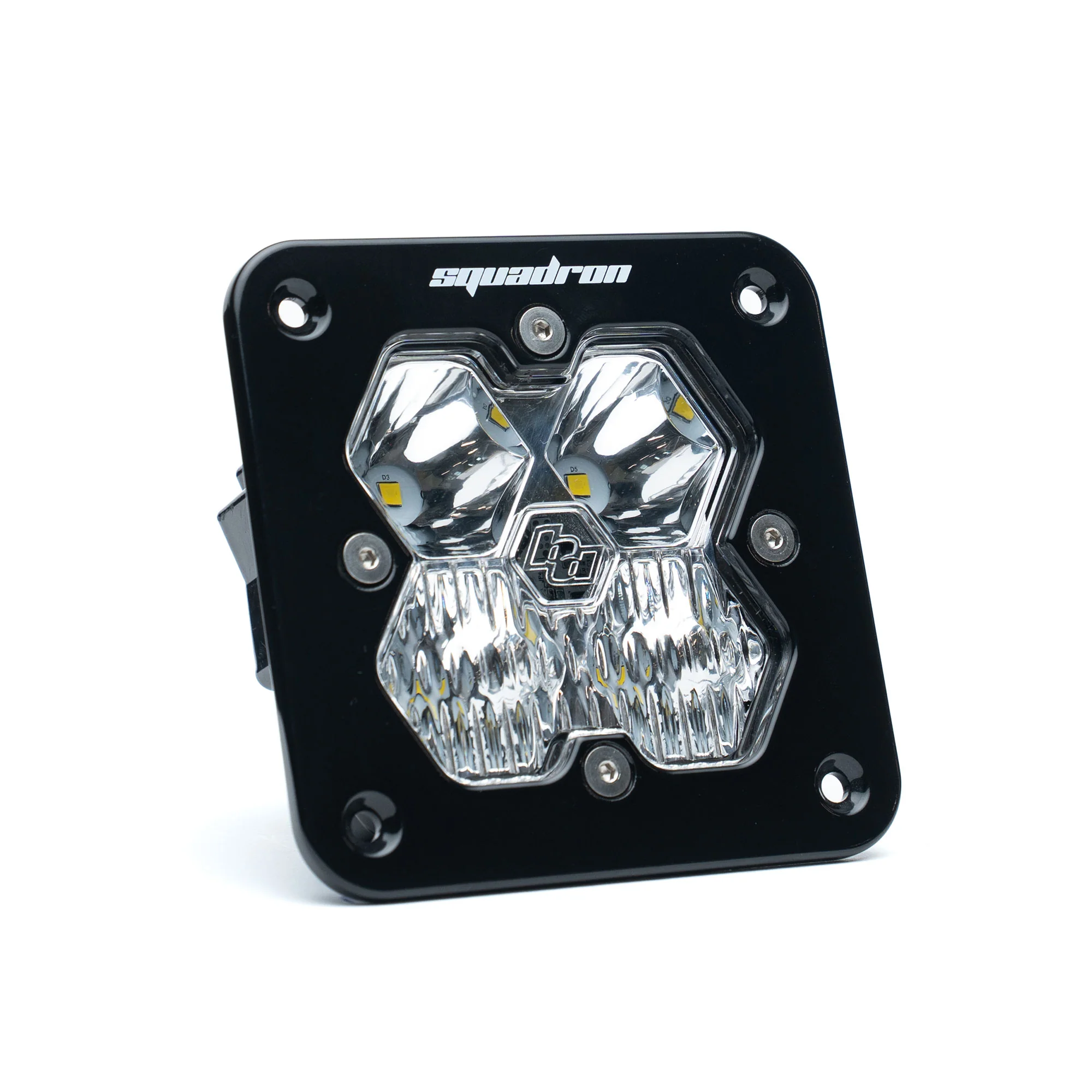 Baja Designs Squadron 2.0 Sport Black Flush Mount LED Auxiliary Light Pod Single - Image 2