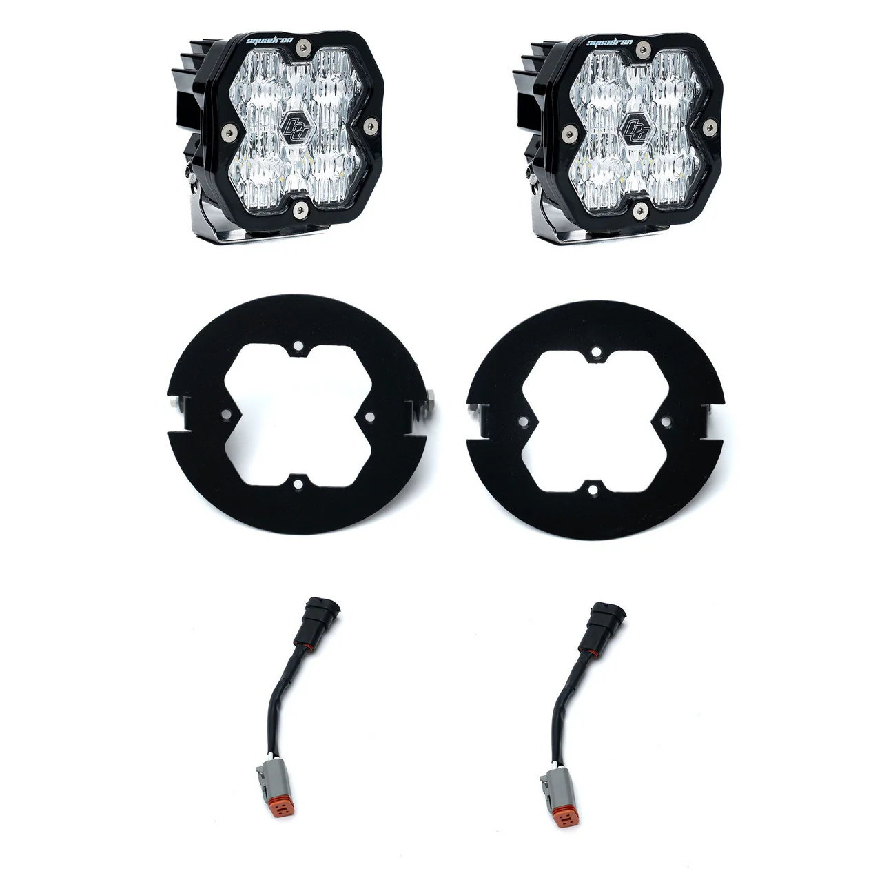 Baja Designs Squadron 2.0 Sport Fog Pocket Light Kit - Ford 2006-14 F-150 Toyota 2005-11 Tacoma 2007-13 Tundra