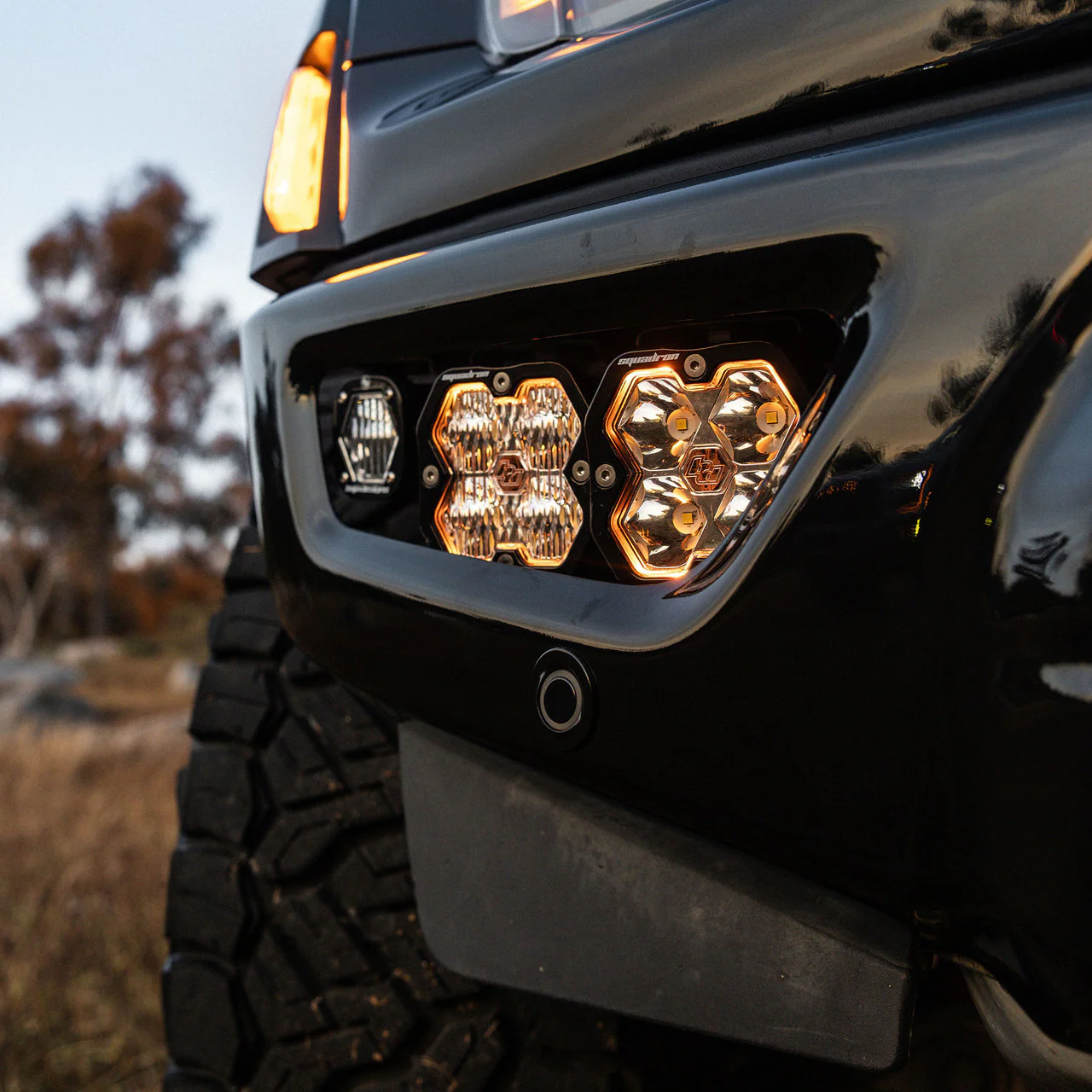 Baja Designs Squadron 2.0 Sport/S1 Fog Pocket Light Kit - Ford 2021-26 F-150 Raptor