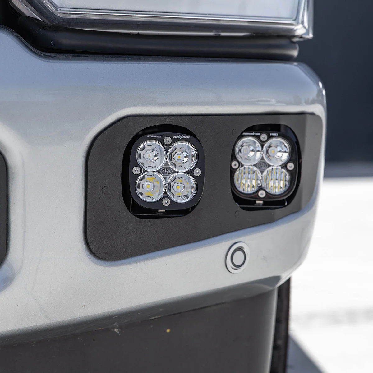Baja Designs Squadron Racer/Pro Unlimited Dual Fog Pocket Light Kit 2023-2025 Ford F-250/F-350 Super Duty