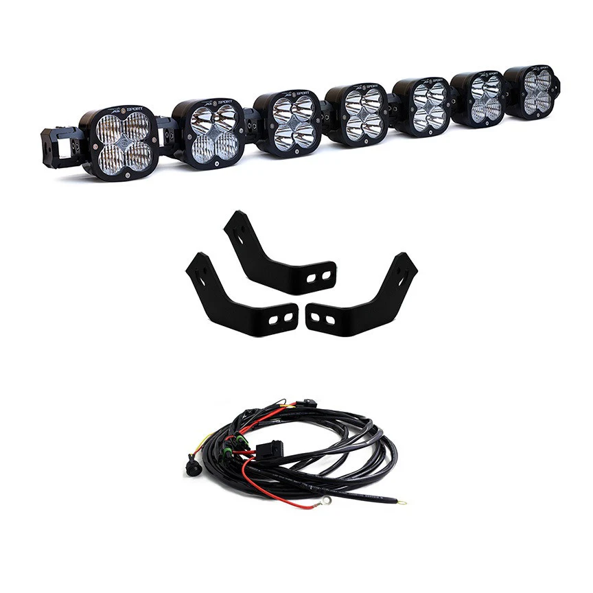 Baja Designs XL Linkable Roof Light Kit for Prinsu/Sherpa Roof Rack