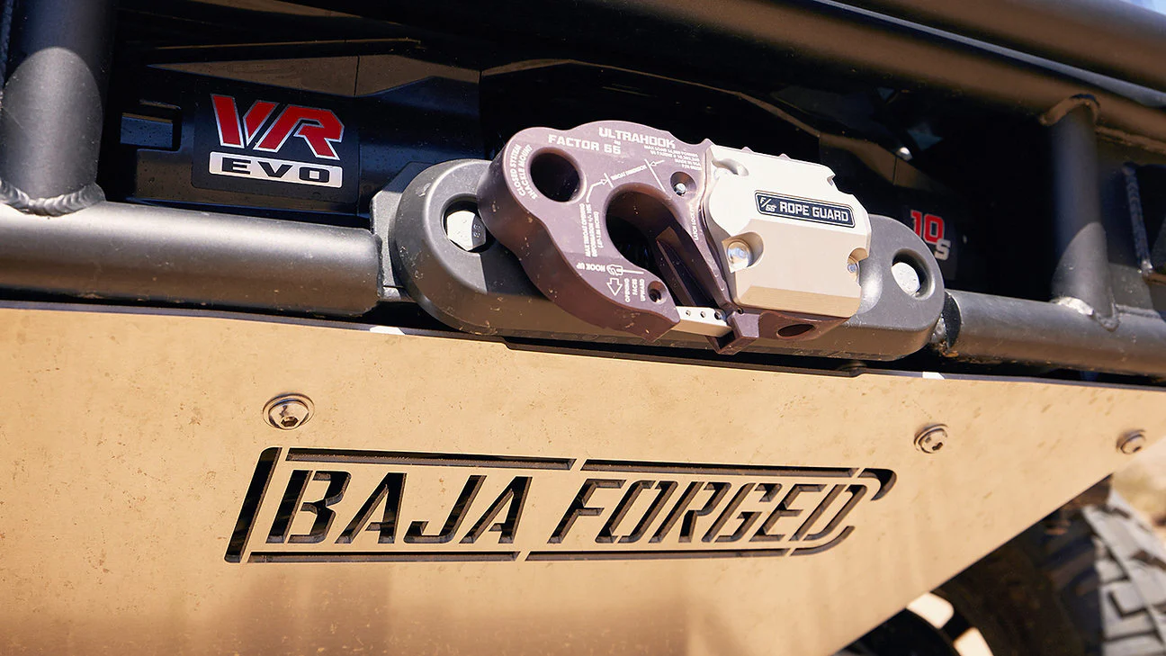 Baja Forged Ford Bronco 2021-2025 Skid Plate With BAJA FORGED Logo