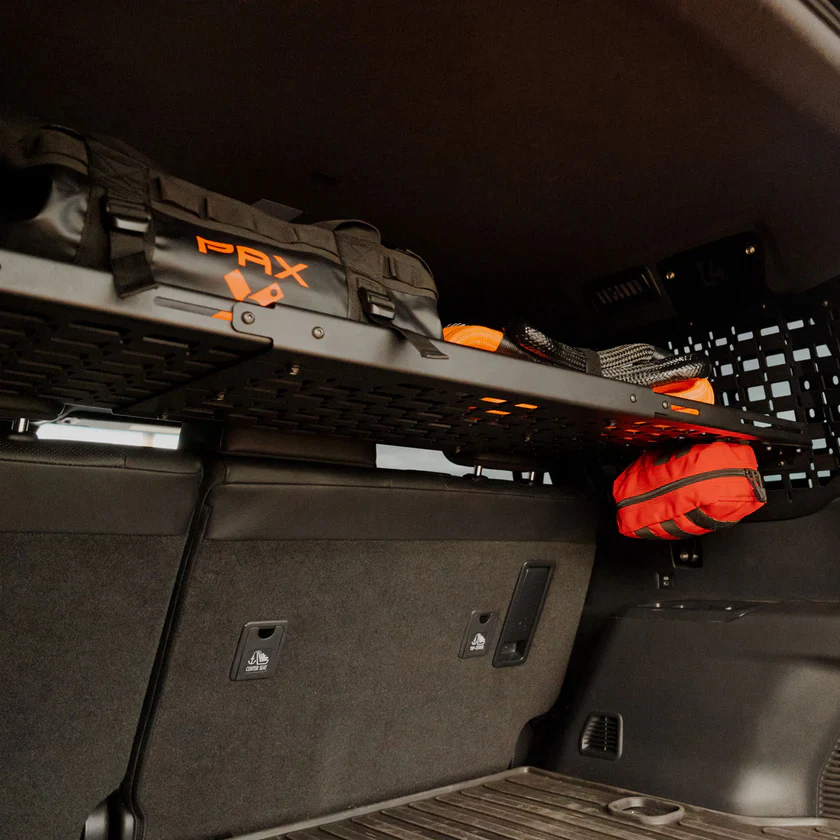 C4 Fabrication 2024-2026 Toyota Land Cruiser 250 Add-On Shelf For Rear Window Molle Panels