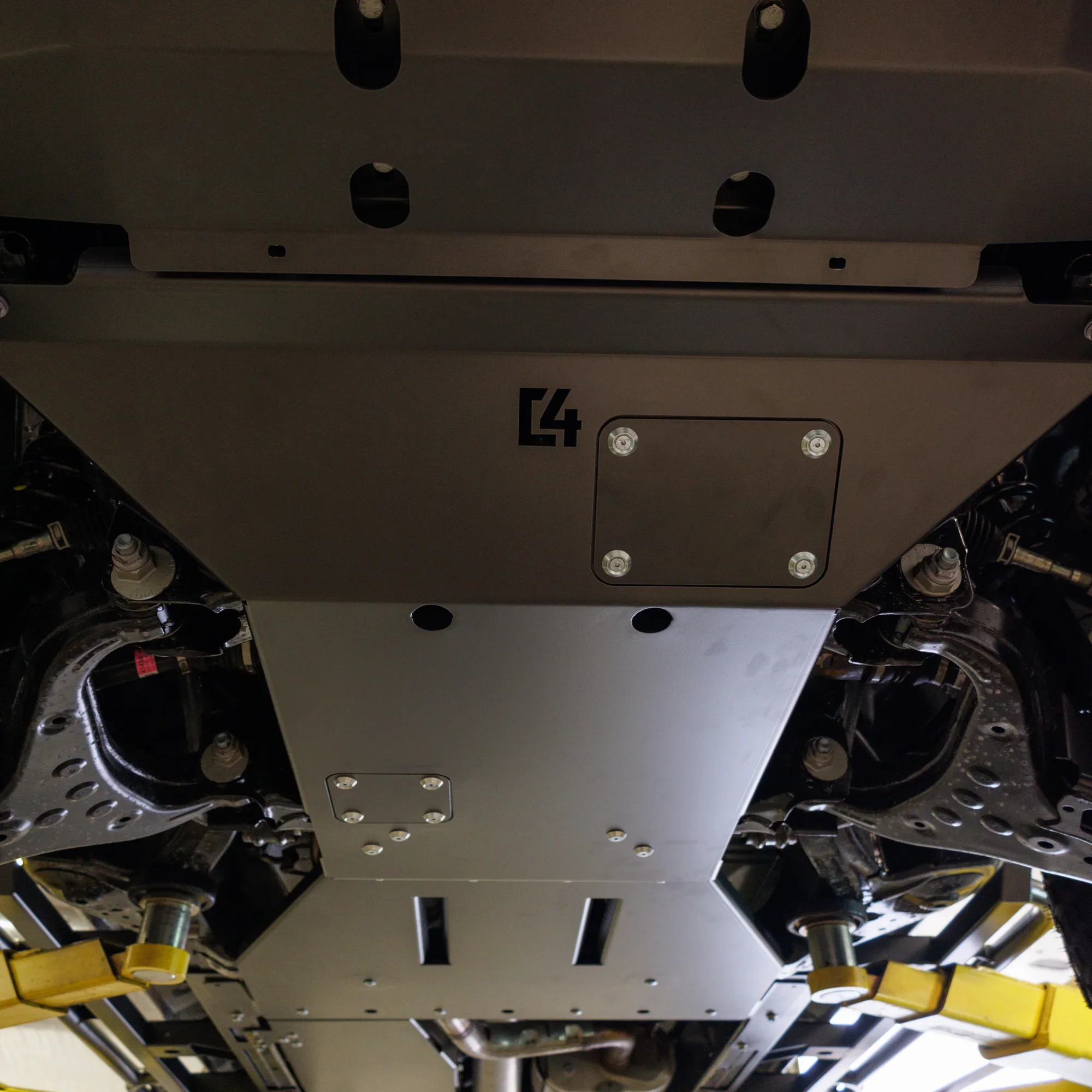 C4 Fabrication 2024-2026 Tacoma 4th Gen Full Skid Plate Package