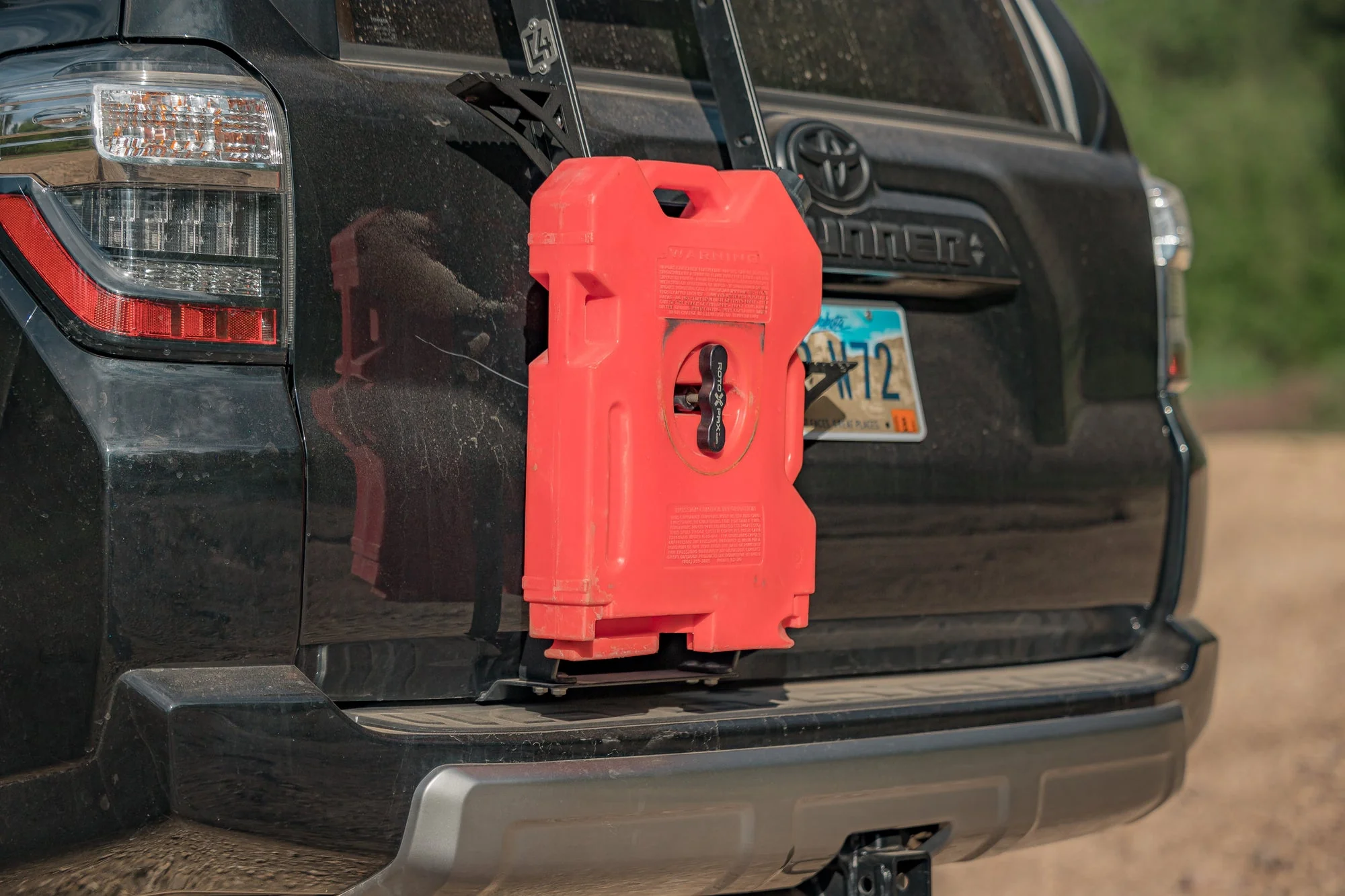 C4 Fabrication 4Runner T4R5 Summit Hatch Ladder Rotopax Mount Bracket - Image 3