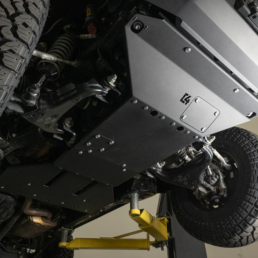C4 Fabrication 6th Generation 4Runner Rear Skid Plates - Image 3