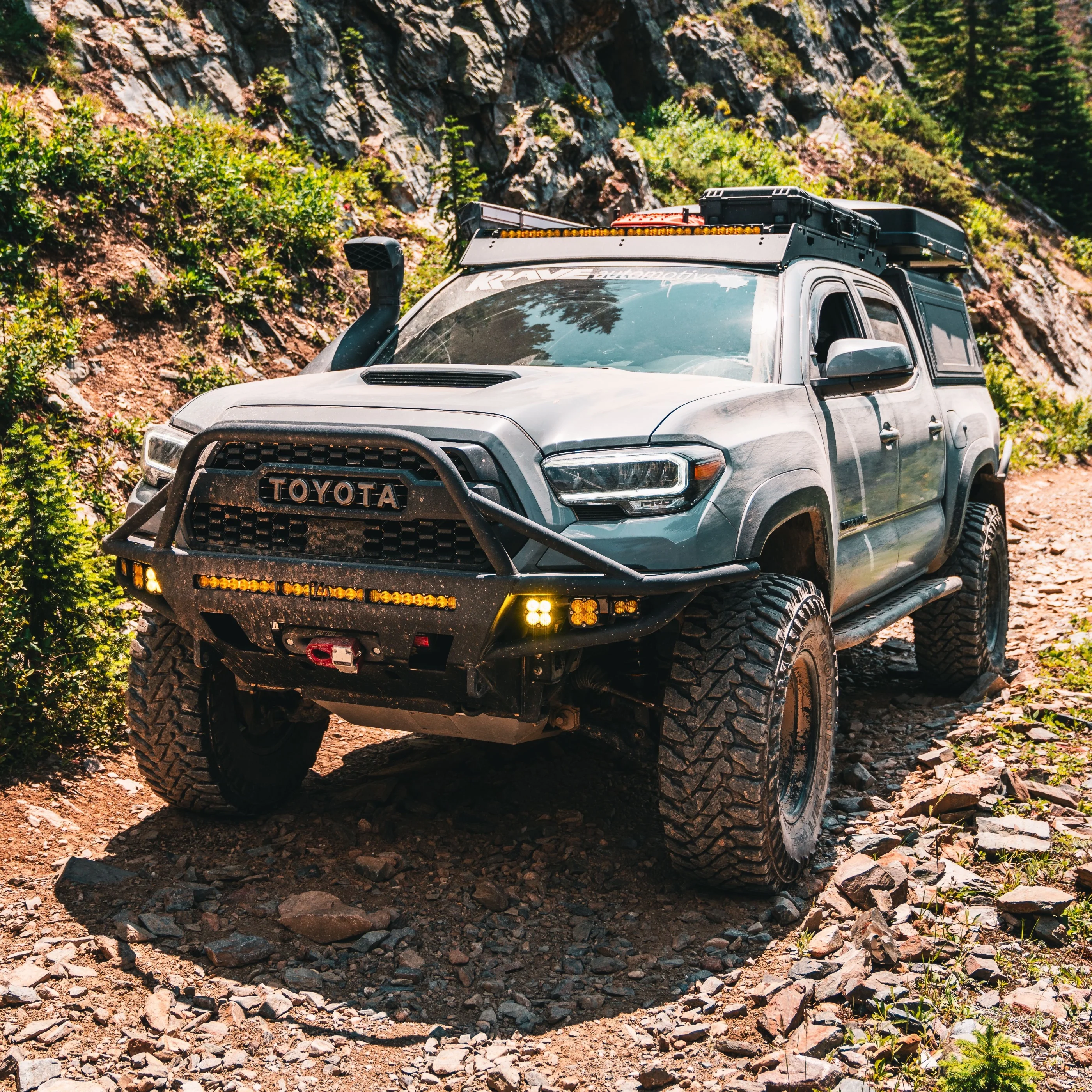 C4 Fabrication Tacoma T3 Hybrid Front Bumper