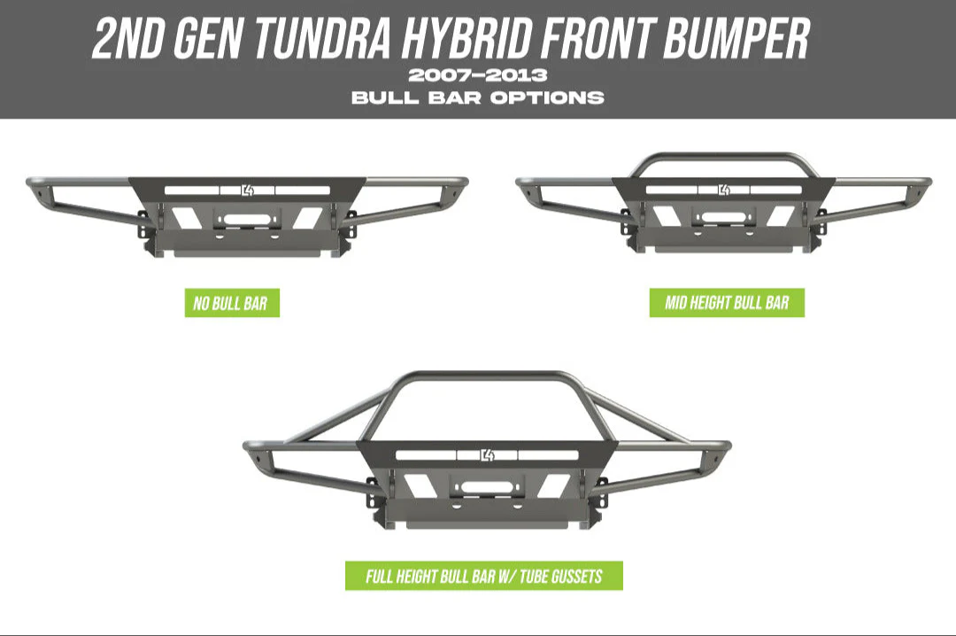 C4 Fabrication Tundra TUNGEN2 Hybrid Front Bumper - 2007-2013 - Image 5