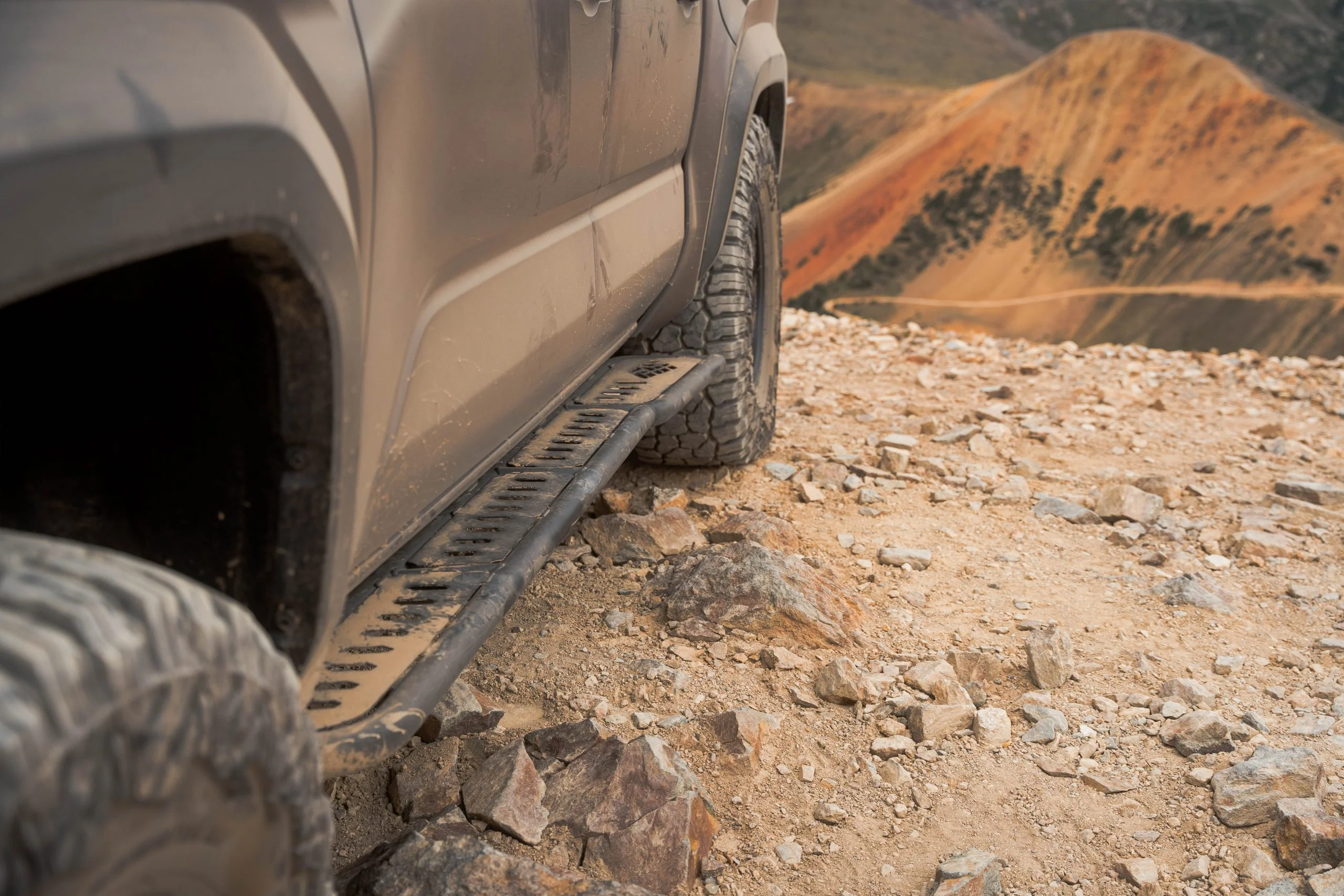 CBI Overland Kickout Rock Sliders | 2024-2026 Toyota Land Cruiser