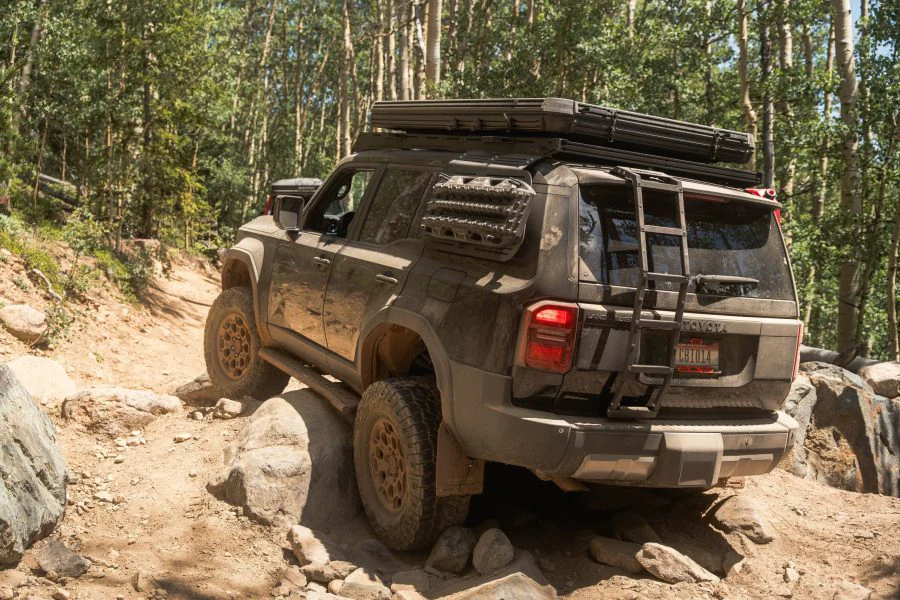 CBI Standard Overland Rock Sliders | 2024-2026 Toyota Land Cruiser