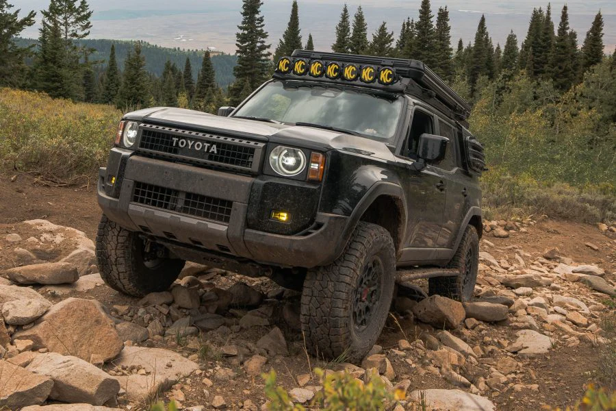CBI Standard Overland Rock Sliders | 2024-2026 Toyota Land Cruiser - Image 4