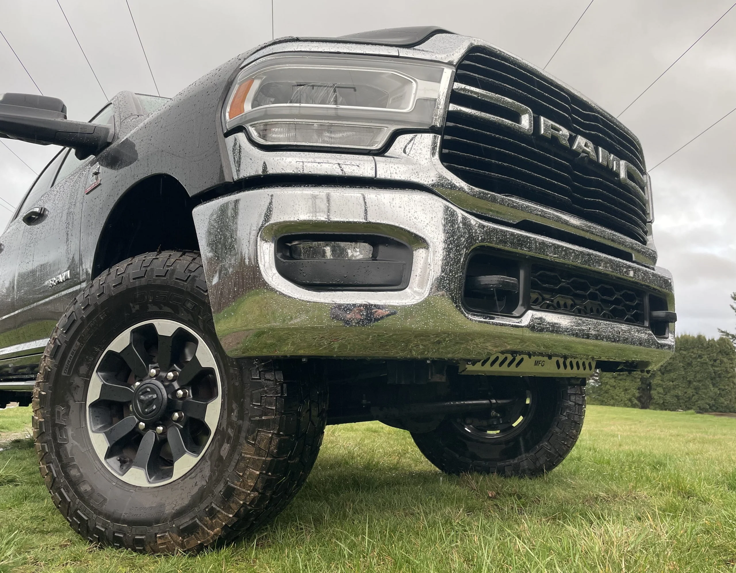 Dethloff Mfg Direct-Mount Intercooler Guard 2019+ Ram 2500/3500/4500/5500