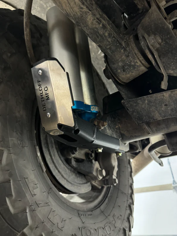 Dethloff Mfg HD Rear Shock Guards 2014+ Ram 2500