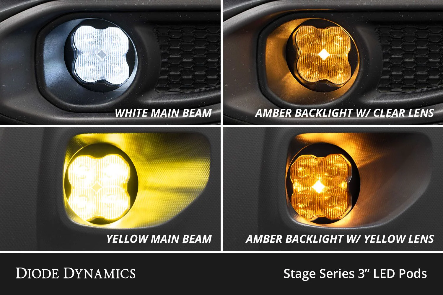 Diode Dynamics SS3 LED Fog Light Kit for 2010-2013 4Runner/GX460 - Image 4