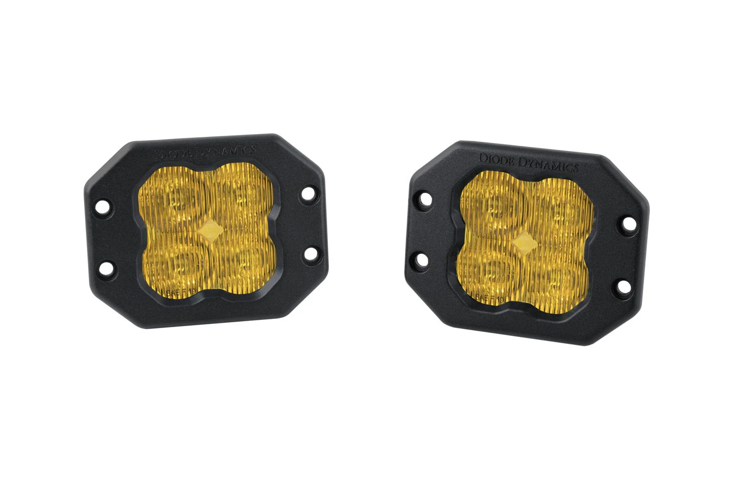 Diode Dynamics SS3 Yellow Flush Pod Light (Pair)