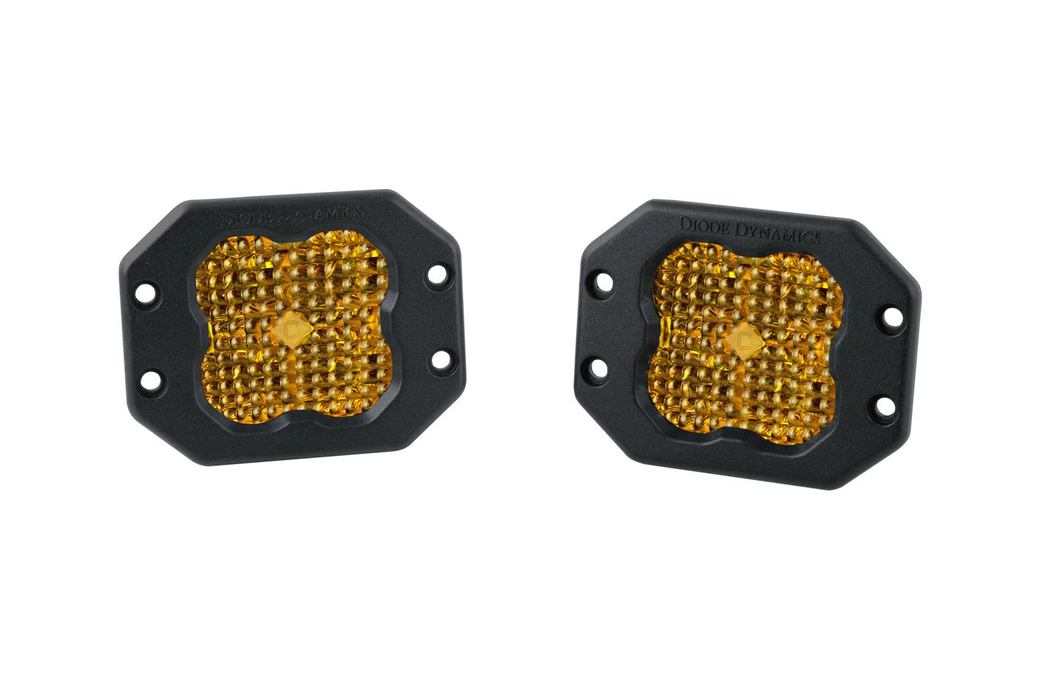 Diode Dynamics SS3 Yellow Flush Pod Light (Pair) - Image 2