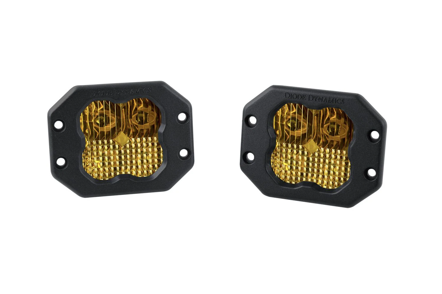 Diode Dynamics SS3 Yellow Flush Pod Light (Pair) - Image 3
