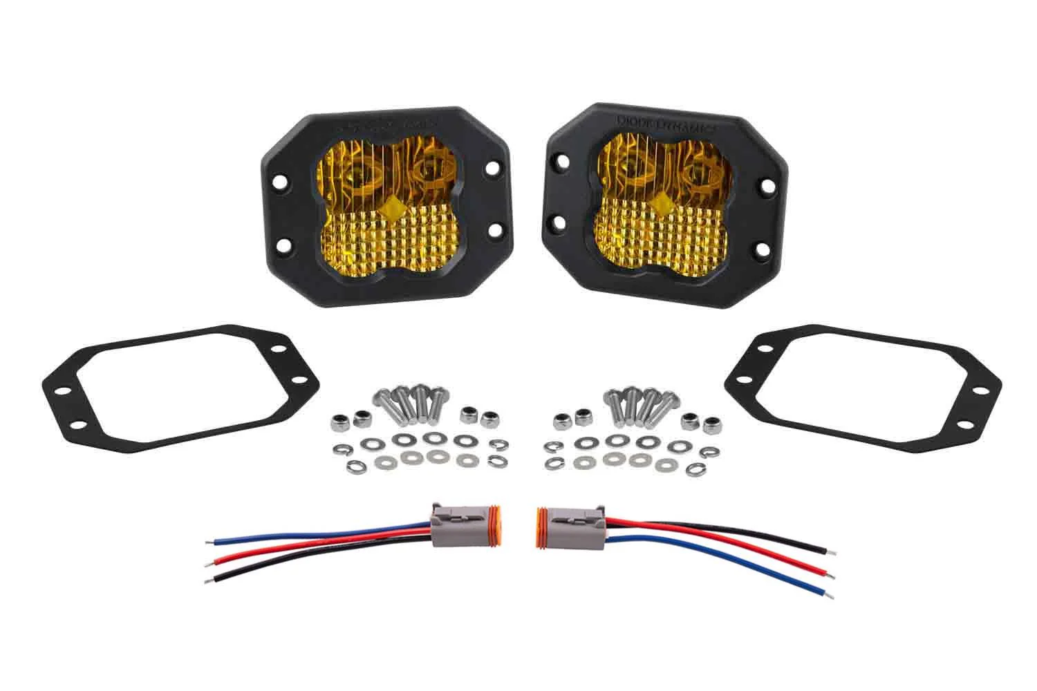 Diode Dynamics SS3 Yellow Flush Pod Light (Pair) - Image 5