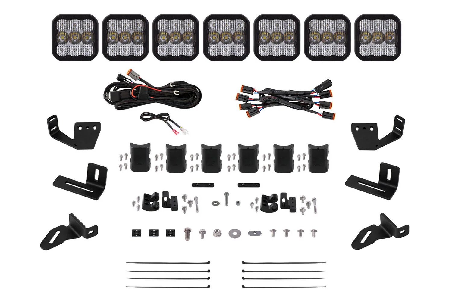 Diode Dynamics SS5 CrossLink Lightbar Kit for Prinsu/Sherpa Roof Racks - Image 6