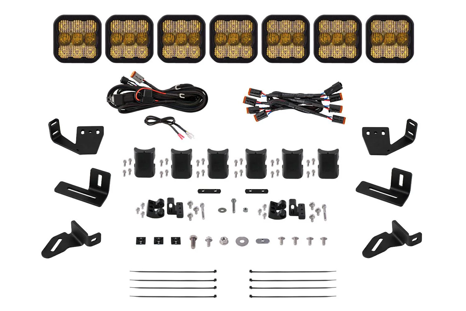 Diode Dynamics SS5 CrossLink Lightbar Kit for Prinsu/Sherpa Roof Racks - Image 7