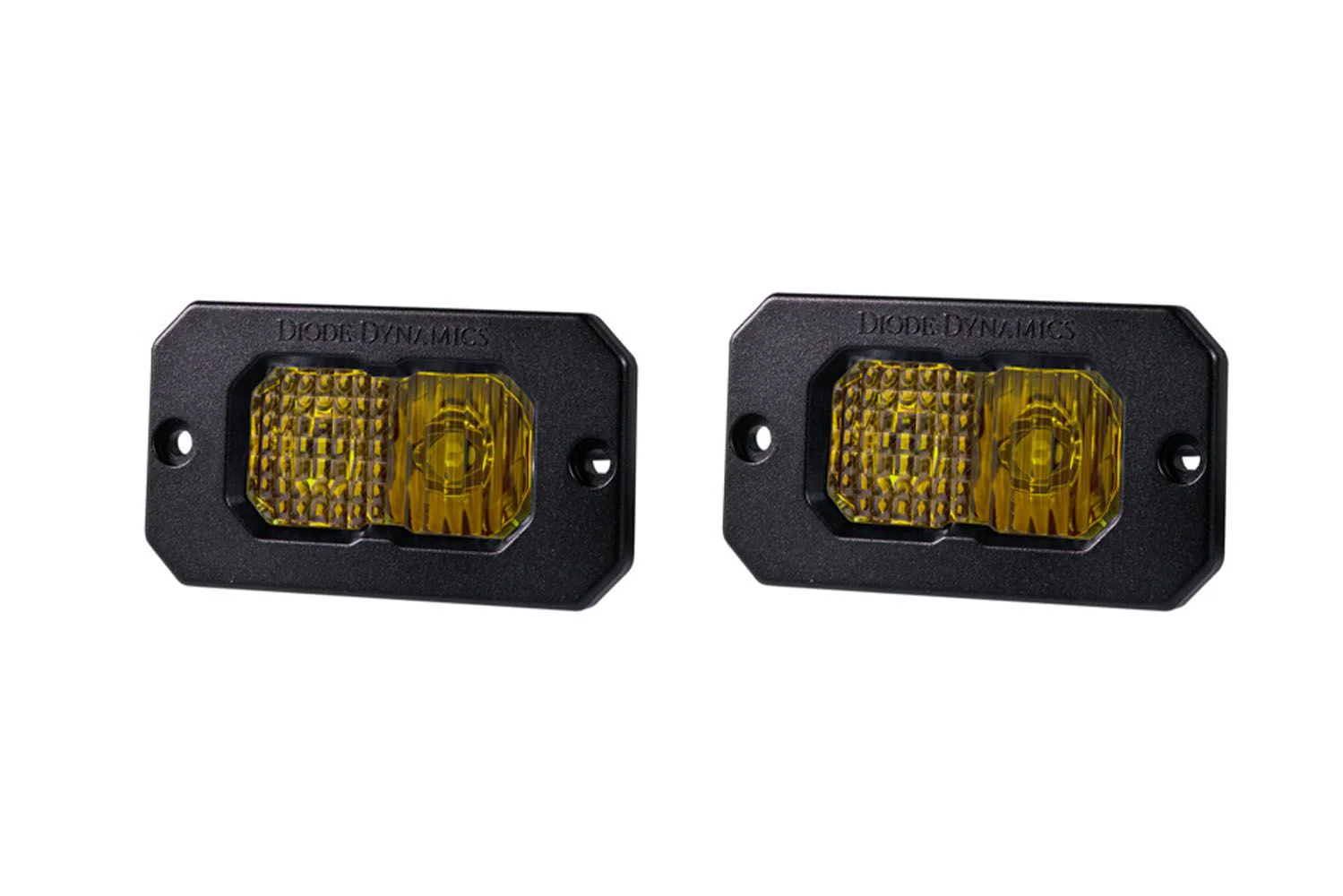 Diode Dynamics SSC2 Yellow Flush Pod Light (Pair) - Image 2