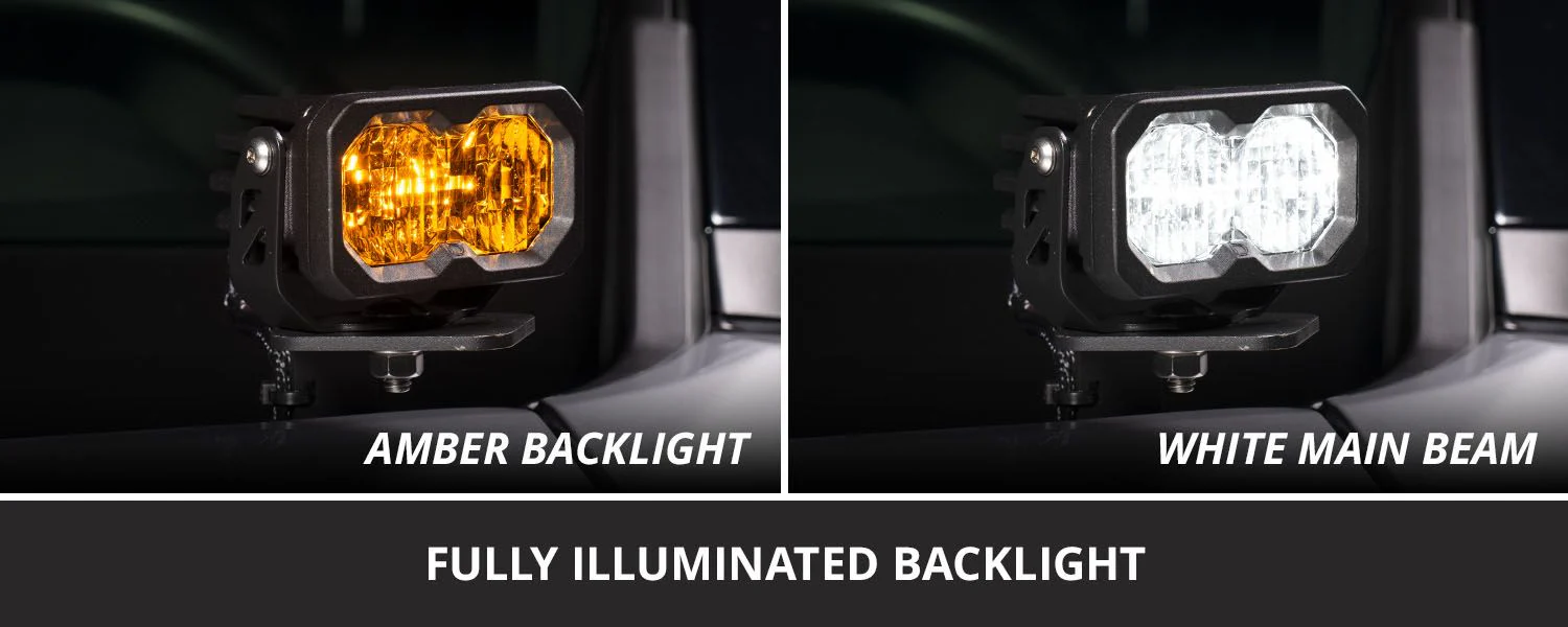 Diode Dynamics Stage Series Backlit Ditch Light Kit for 2019-2025 Toyota RAV4 - Image 5