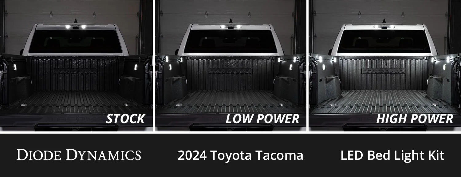 Diode Dynamics Stage Series LED Bed Light Kit for 2024-2026 Tacoma/2022-2026 Tundra - Image 4