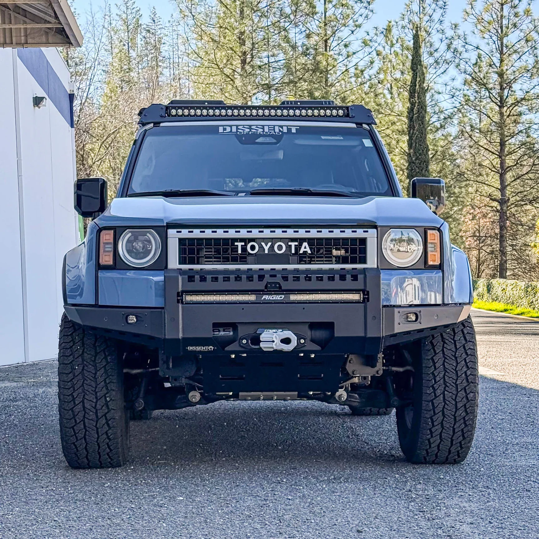 Dissent Off-Road 2024-2026 Land Cruiser 250 Modular Front Winch Bumper