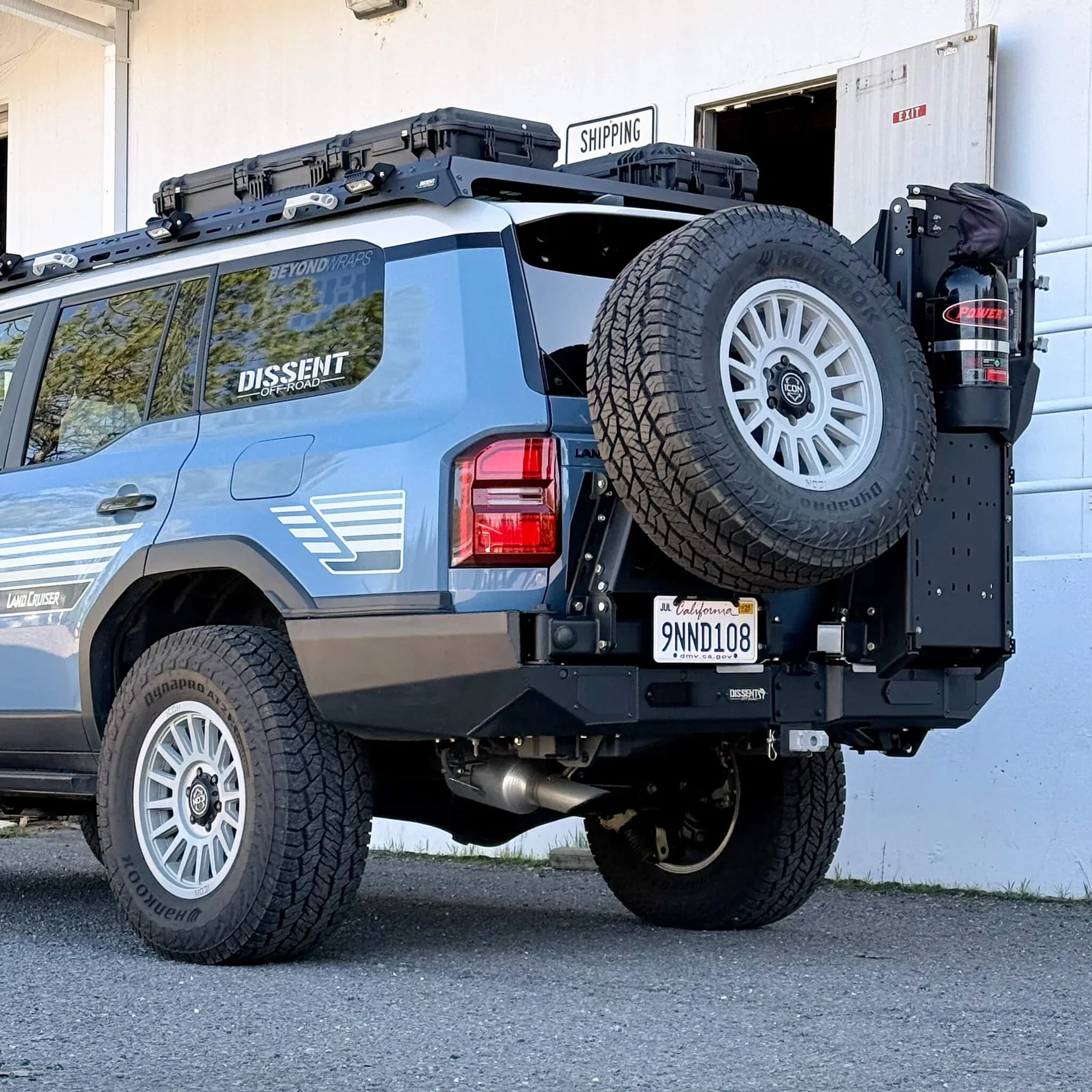 Dissent Off-Road 2024-2026 Land Cruiser 250 Modular Rear Bumper