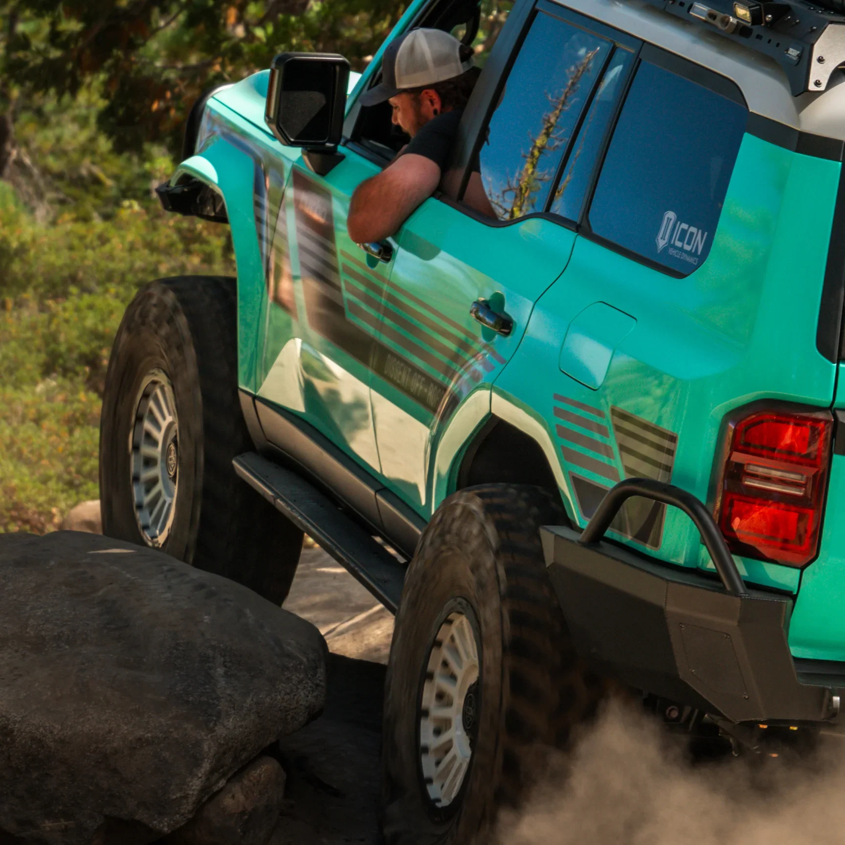 Dissent Off-Road 2024-2026 Land Cruiser 250 Rock Slider Steps