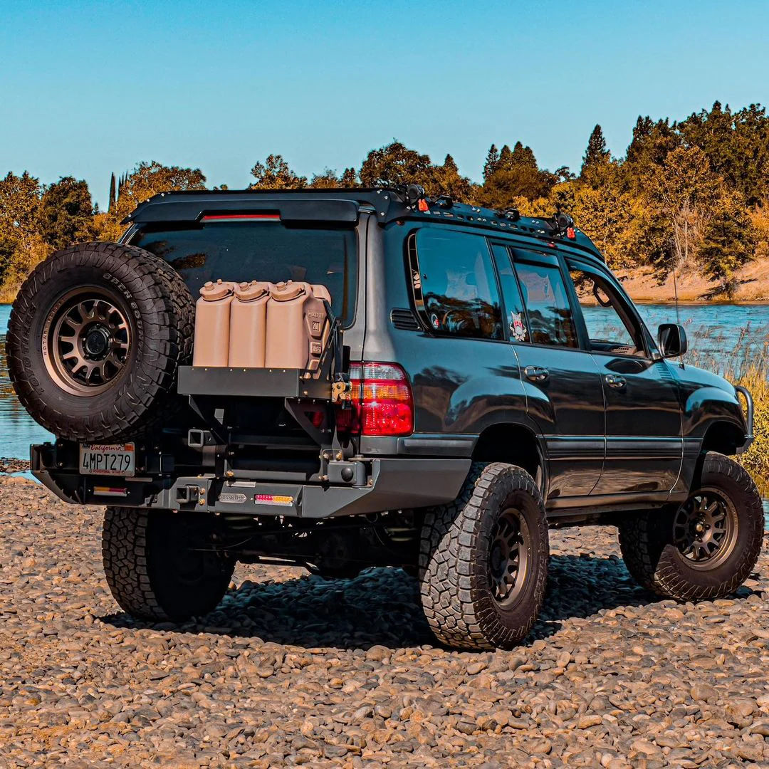 Dissent Off-Road Triple Jerry Can Basket Swing-Out