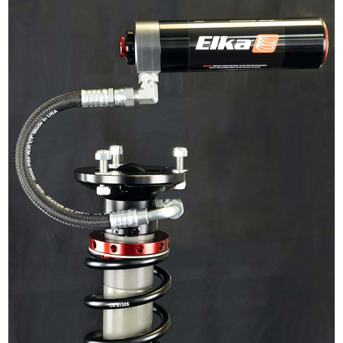 Elka 2.5 DC Reservoir Front Shocks 2019-2022 Chevrolet Silverado 1500 Trail Boss/GMC Sierra AT4 0-1" of Lift - 90480 - Image 3