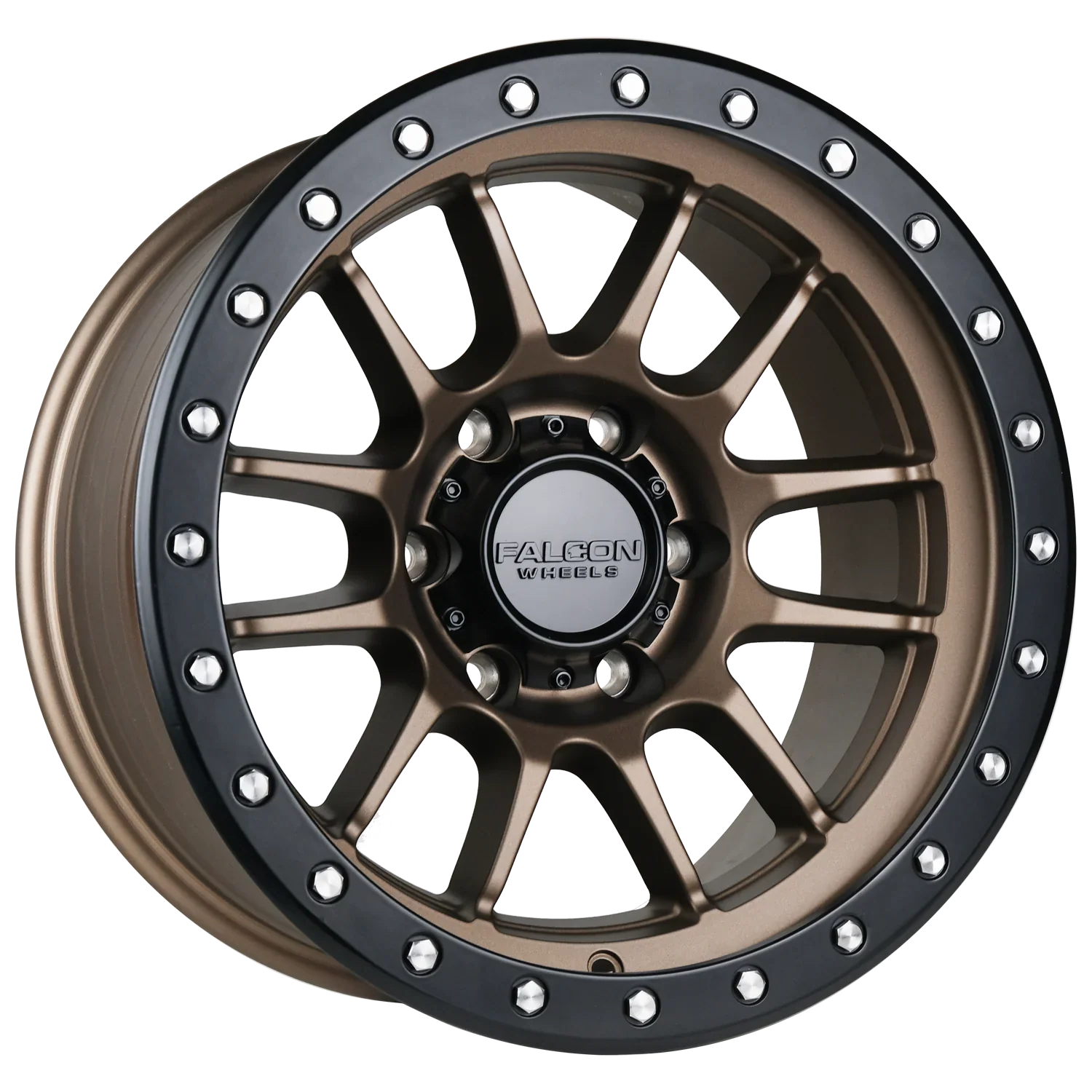 Falcon T7 17x9 -12 Offset 6x139.7