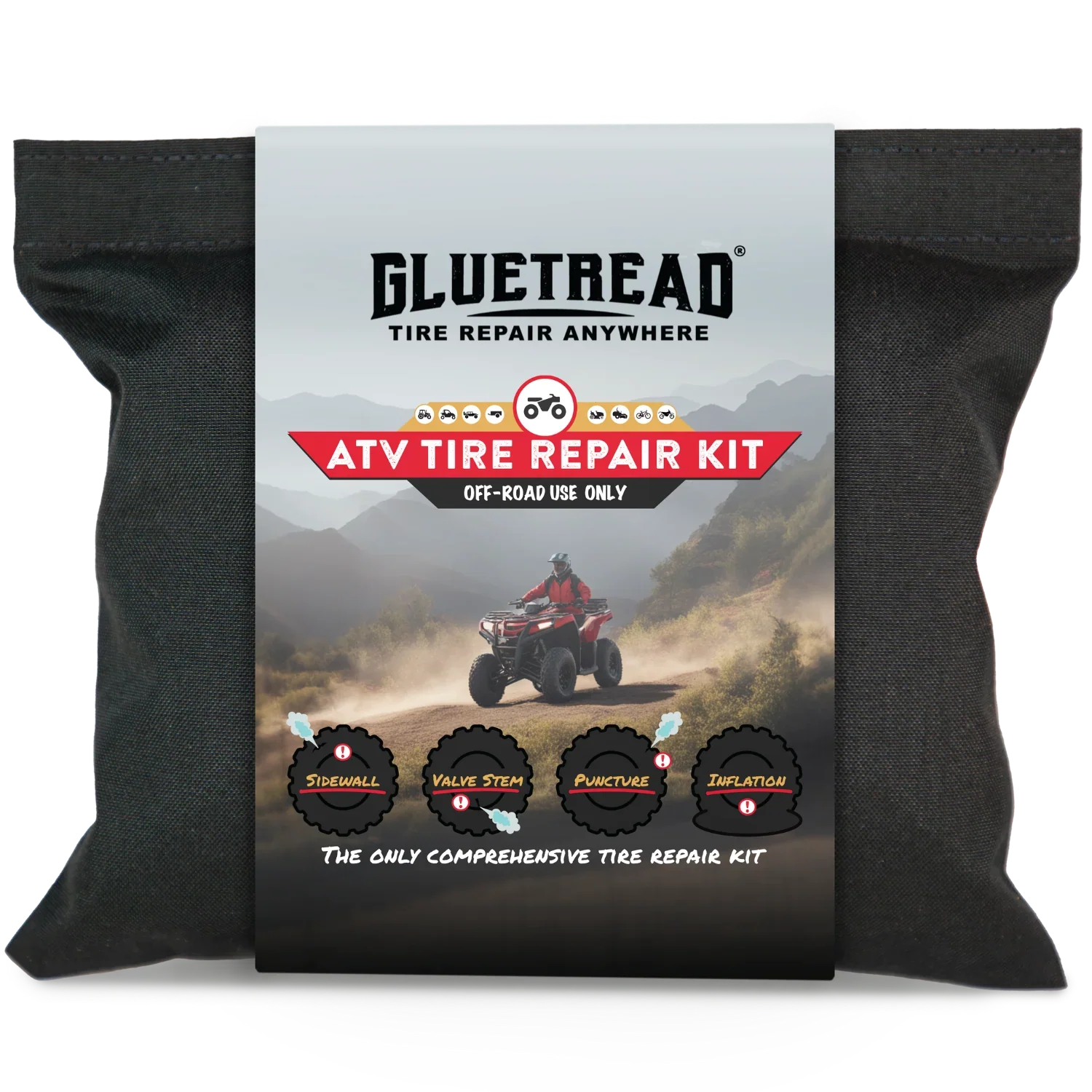 GlueTread ATV Pro Tire Repair Kit