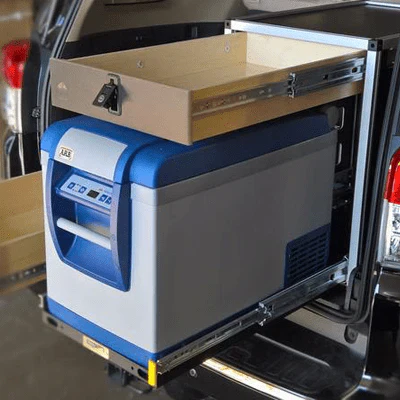 Goose Gear Icebox 1.3 With Top Drawer 25" Deep Module For Land Rover Defender 2020-Present - Image 2